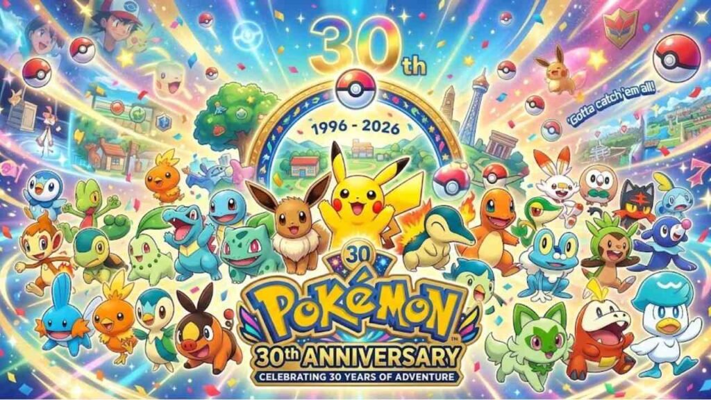 30th anniversary pokemon